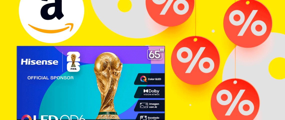 Amazon: El televisor 4K de Hisense con 40% de descuento que puedes conseguir por 500 pesos al mes