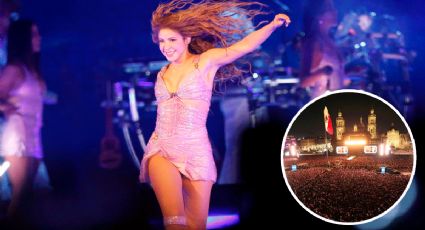 Shakira en CDMX: este es el récord nacional que rompió en el Zócalo este domingo