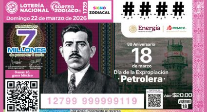 Sorteo Zodiaco 1739 : Números ganadores de la Lotería Nacional hoy domingo 22 de marzo 2026