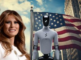 Melania Trump sorprende con robot humanoide en la Casa Blanca: así fue el momento