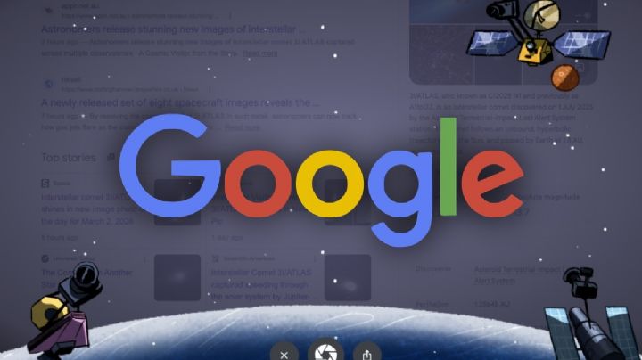 ¿Ya buscaste 3I/ATLAS en Google? Esto es lo que ocurre