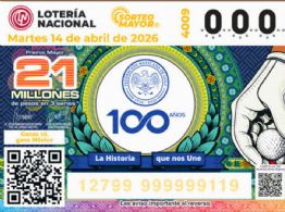 Resultados del Sorteo Mayor 4009 de la Lotería Nacional: Números ganadores martes 14 de abril 2026
