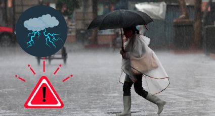 Frente Frío 44 ingresa con lluvias, viento, granizo e importante descargas eléctricas en estos estados