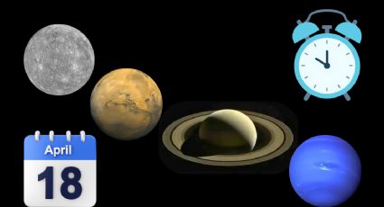 Alineación Planetaria 2026: ¿cuánto tiempo estarán los 4 planetas en línea este 18 de abril?