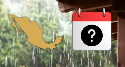 ¿Cuándo empieza la temporada de lluvias de 2026 en México? | LISTA de estados más afectados