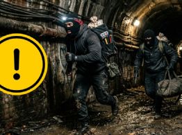 ¡Como en la Casa de Papel! Ladrones huyen por túnel tras retener a decenas de rehenes