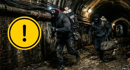 ¡Como en la Casa de Papel! Ladrones huyen por túnel tras retener a decenas de rehenes