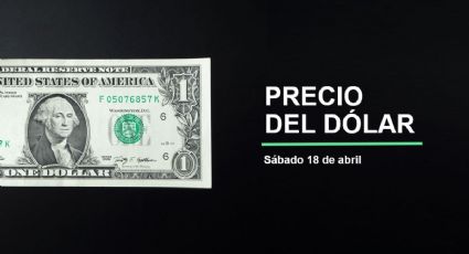 Precio dólar hoy, 18 de abril 2026: ¿Pierde terreno el peso? Así cotiza el tipo de cambio en México