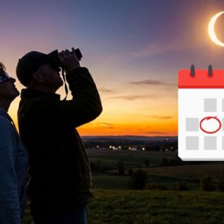 Fecha exacta de los próximos eclipses en 2026; uno oscurecerá el día y el otro ocurrirá en la noche