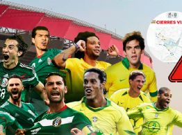 México vs Brasil: Rutas alternas ante el cierre de calles por el partido de leyendas