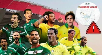 México vs Brasil: Rutas alternas ante el cierre de calles por el partido de leyendas
