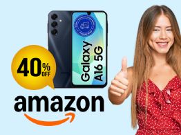 Amazon liquida Galaxy A16 con casi 40% de descuento: triple cámara por menos de 3 mil pesos