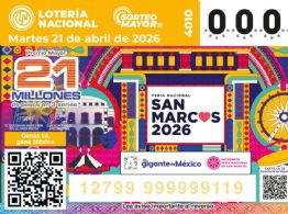 Resultados del Sorteo Mayor 4010 de la Lotería Nacional: Números ganadores martes 21 de abril 2026