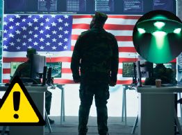 Misterio en EE. UU.: captan supuesto platillo volador acechando base militar | VIDEO