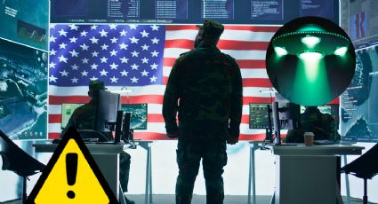 Misterio en EE. UU.: captan supuesto platillo volador acechando base militar | VIDEO