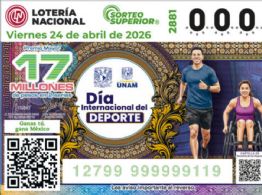 Resultados del Sorteo Superior 2881 de la Lotería Nacional: Números ganadores del 24 de abril 2026