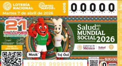 Resultados del Sorteo Mayor 4008 de la Lotería Nacional: Números ganadores del martes 7 de abril 2026