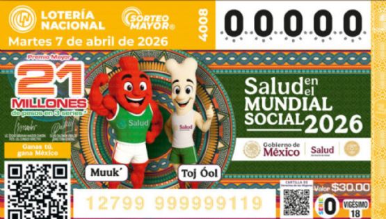 Resultados del Sorteo Mayor 4008 de la Lotería Nacional: Números ganadores del martes 7 de abril 2026