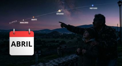 Alineación planetaria en abril 2026: Cuándo y a qué hora verla desde México