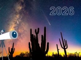 Calendario astronómico 2026: los mejores cometas para observar este año