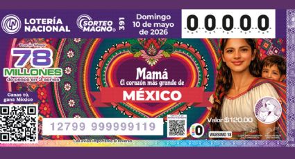 Sorteo Magno 391: Números ganadores de la Lotería Nacional hoy 10 de mayo 2026