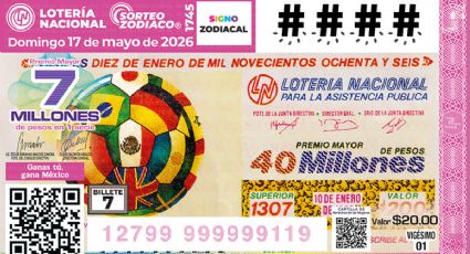Sorteo Zodiaco 1745: Números ganadores de la Lotería Nacional hoy 17 de mayo 2026