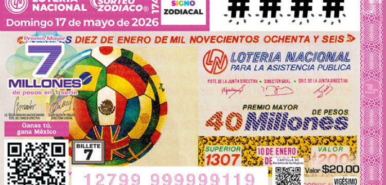Sorteo Zodiaco 1745: Números ganadores de la Lotería Nacional hoy 17 de mayo 2026