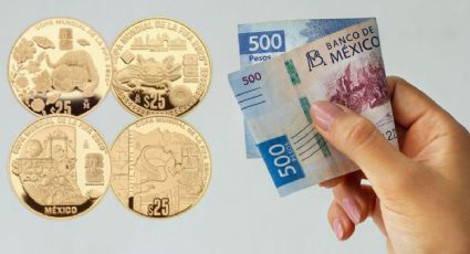 ¿Cuánto cuesta la moneda de 25 pesos del ajolote hecha de oro por el Mundial 2026?