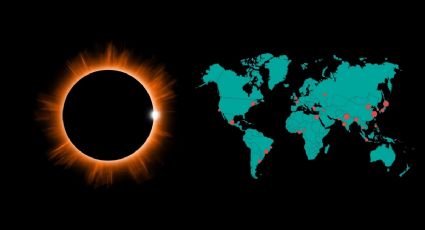 El eclipse más largo del siglo XXI: Los países que quedarán en tinieblas este 18 de agosto