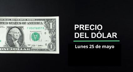 Precio dólar hoy, 25 de mayo 2026: ¿El peso se recupera? Así cotiza el tipo de cambio en México