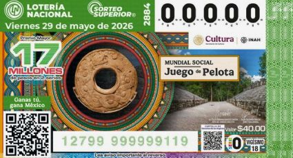 Resultados del Sorteo Superior 2884 de la Lotería Nacional: Números ganadores del 29 de mayo de 2026