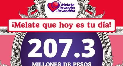 Resultados Melate, Revancha y Revanchita 4203 HOY 22 de junio 2026: GANADORES
