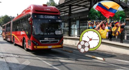 Mundial 2026 | Uzbekistán vs. Colombia: Metrobús extiende su horario en estas rutas