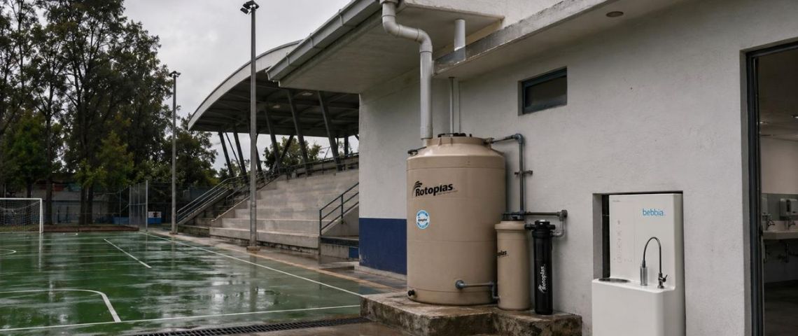 Rotogotas por el Gol: Así es la iniciativa para dotar de agua potable a centros deportivos en CDMX