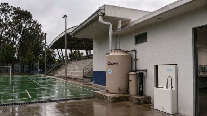 Rotogotas por el Gol: Así es la iniciativa para dotar de agua potable a centros deportivos en CDMX