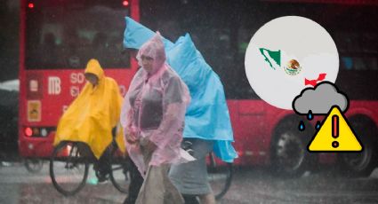 Temporada de lluvias: estados que tendrán diluvios intensos del 5 al 7 de junio