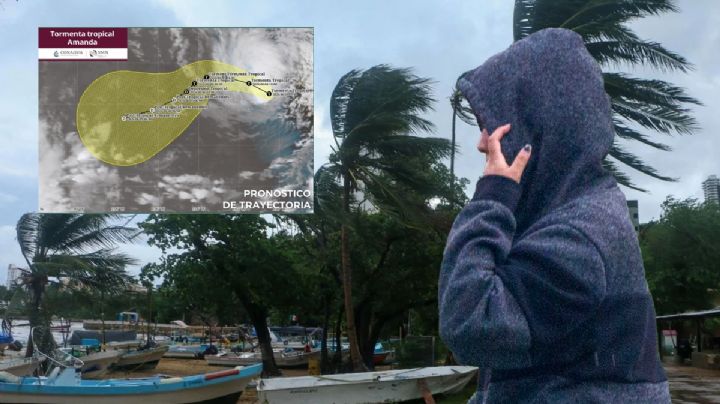 Tormenta tropical Amanda 2026: pronóstico, trayectoria y posibles efectos en México